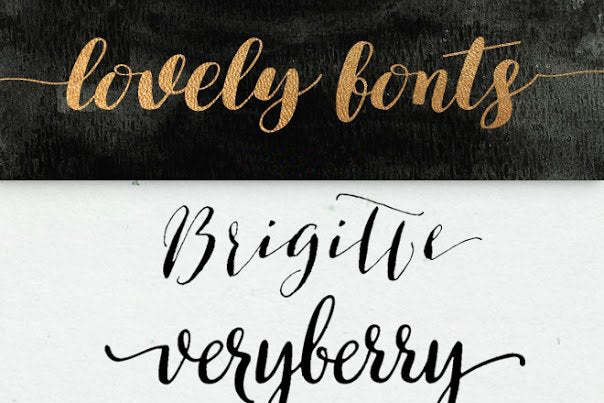 Lovely fonts