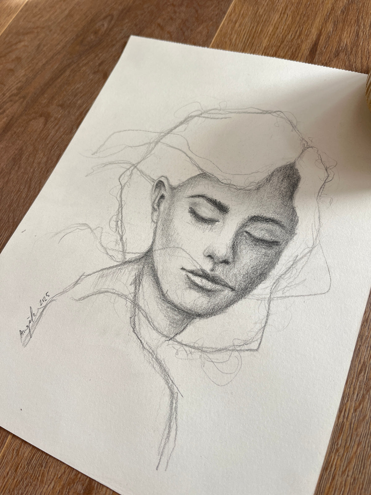 Shadows of Her Original Drawing 05