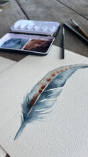 Load image into Gallery viewer, Aquarel Workshop Boho Feathers, Arnhem