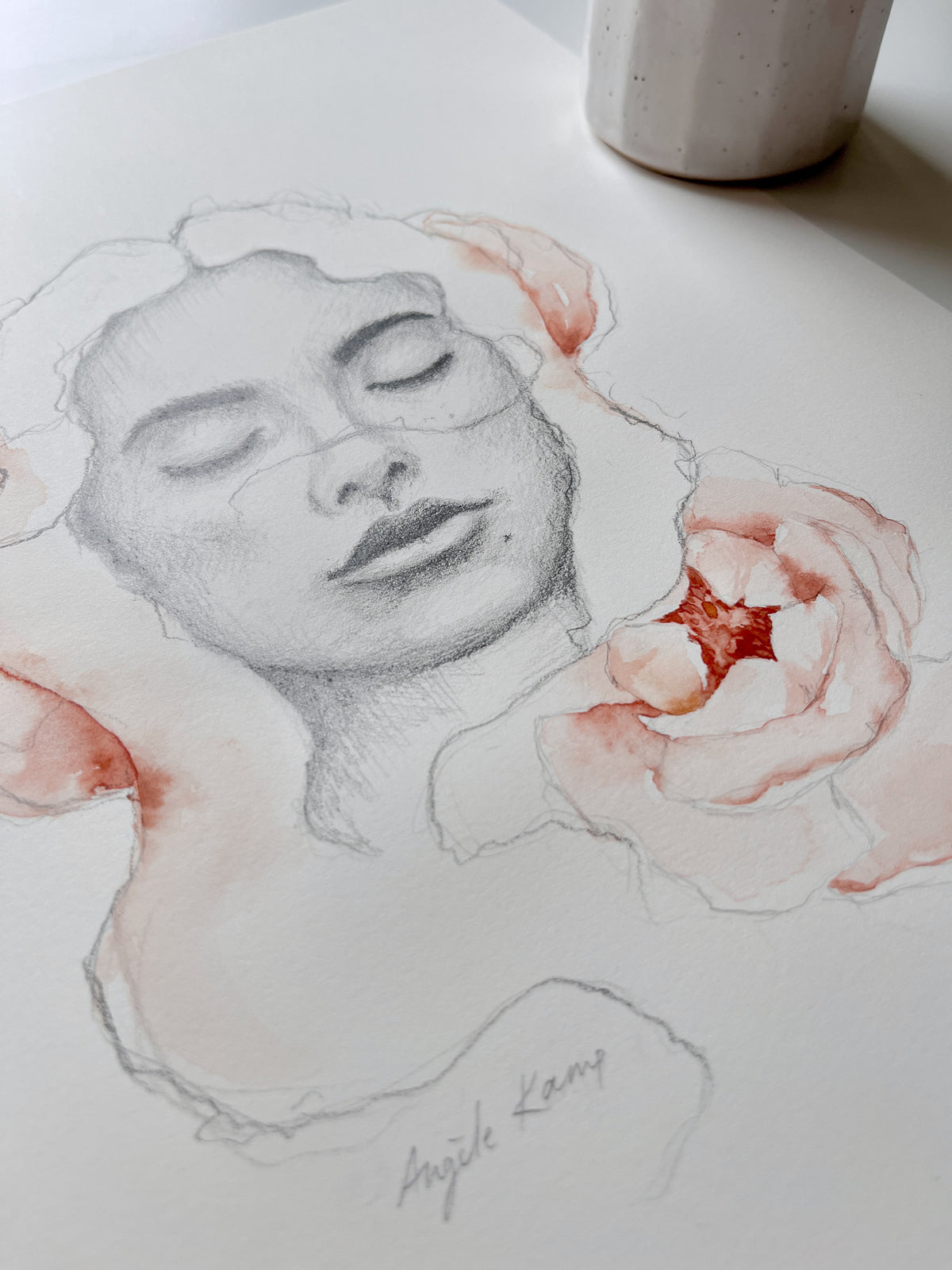Floral Donna Original Art 02