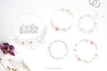 Load image into Gallery viewer, Autumn Blooms dried floral art Angele Kamp