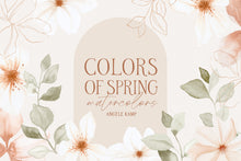 Load image into Gallery viewer, Colors of Spring watercolors
