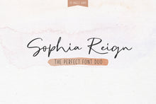 Load image into Gallery viewer, Sophia Reign Font duo