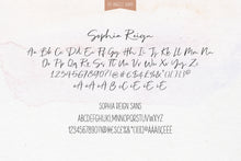 Load image into Gallery viewer, Sophia Reign Font duo
