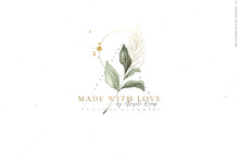 Load image into Gallery viewer, Botanic Gold watercolors