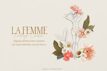 Load image into Gallery viewer, La Femme collage creator