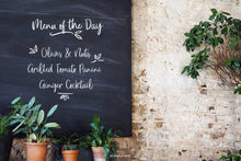 Load image into Gallery viewer, Oh Livey brush font by Angele Kamp