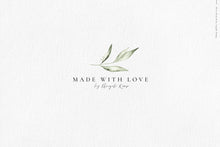Load image into Gallery viewer, Olive branch watercolors
