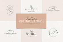 Load image into Gallery viewer, Romantic Premade Logos
