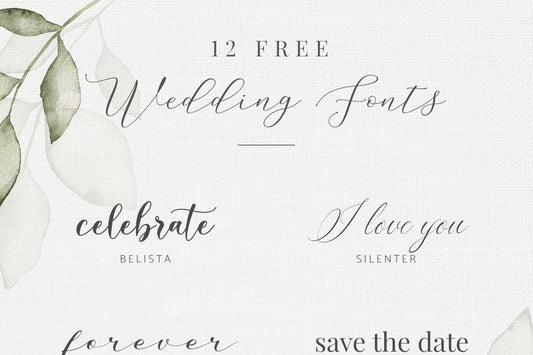 Free Wedding Fonts