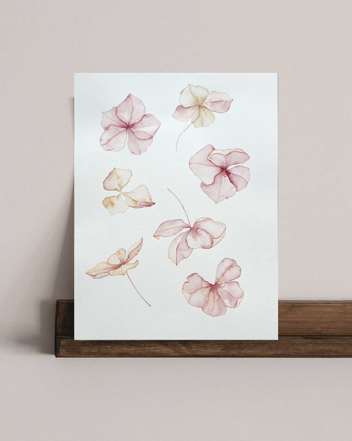 Autumn Bloom Original watercolor