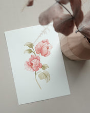 Load image into Gallery viewer, Bougainvillea Original watercolor
