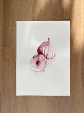 Load image into Gallery viewer, Purple Figs 03 original watercolor
