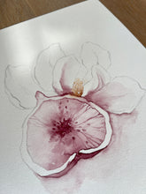Load image into Gallery viewer, Purple Figs 02 original watercolor
