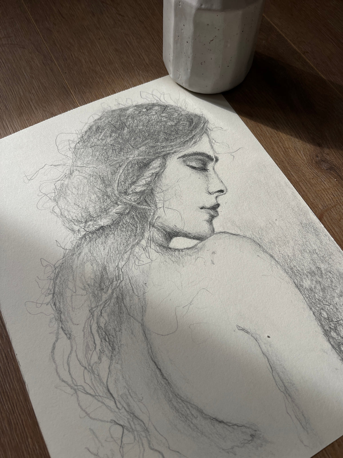 Shadows of Her Original Drawing 04