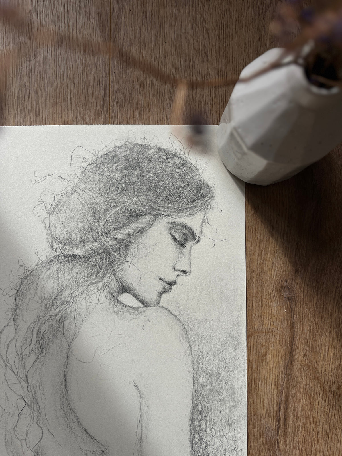 Shadows of Her Original Drawing 04