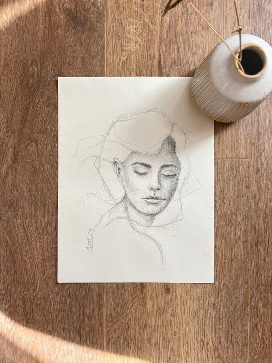 Shadows of Her Original Drawing 05