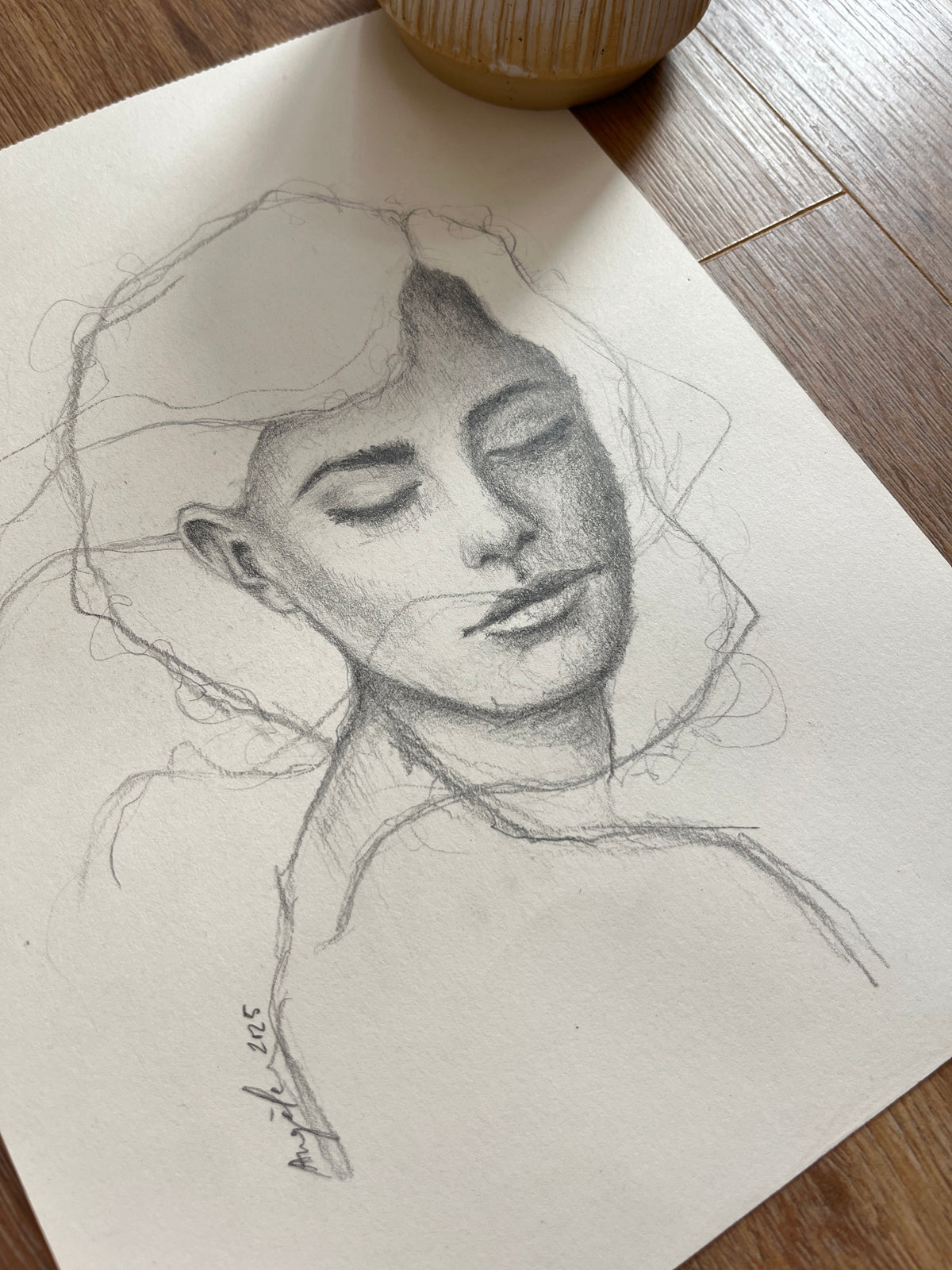 Shadows of Her Original Drawing 05
