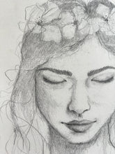Load image into Gallery viewer, Flora Donna Original Drawing 02
