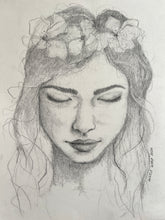 Load image into Gallery viewer, Flora Donna Original Drawing 02

