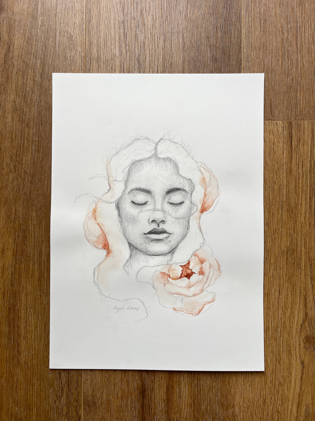 Floral Donna Original Art 02