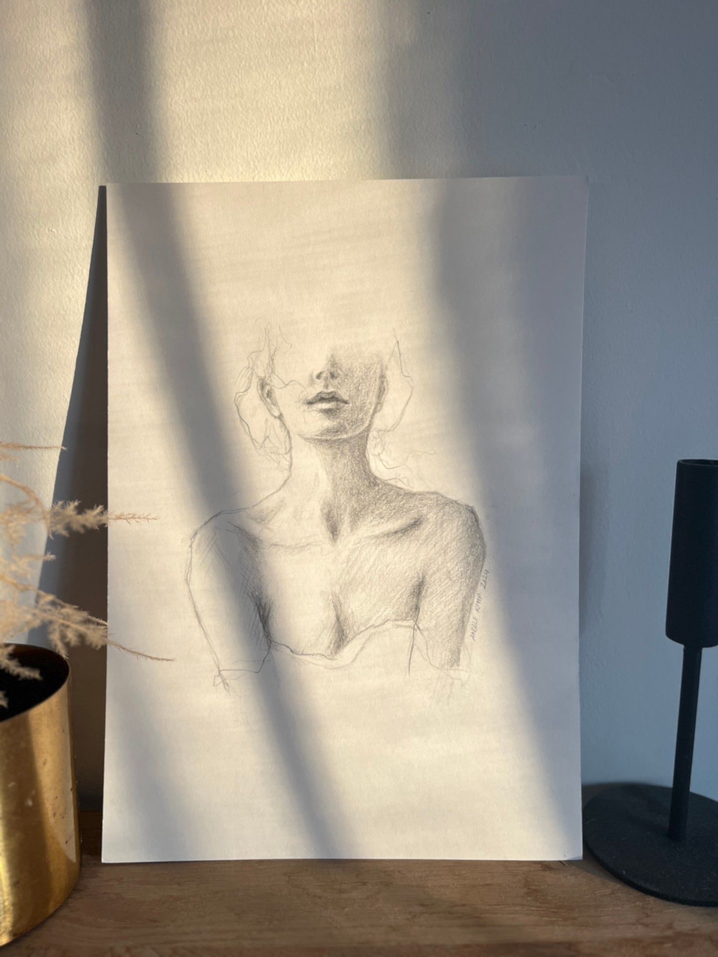 Shadows of Her Original Drawing 01