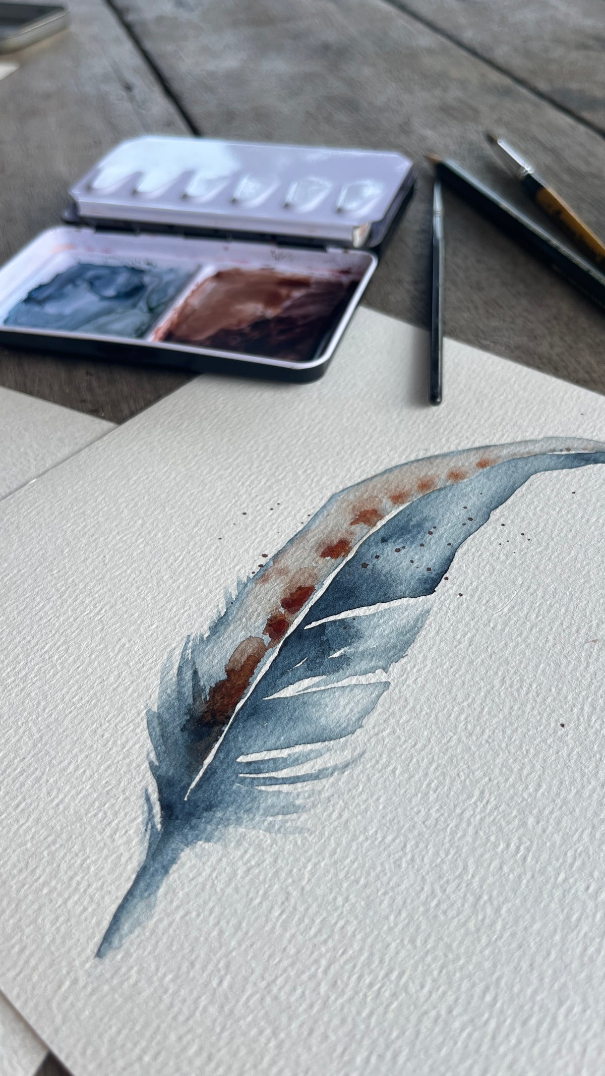 Aquarel Workshop Boho Feathers, Arnhem