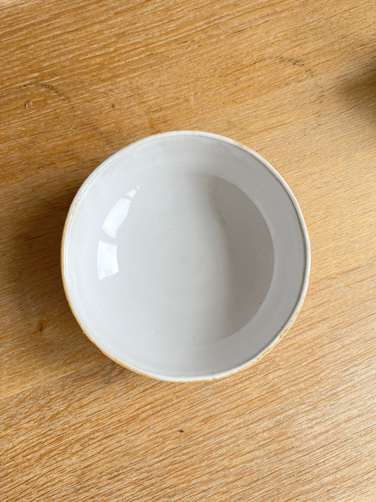 Ceramic bowl engraved