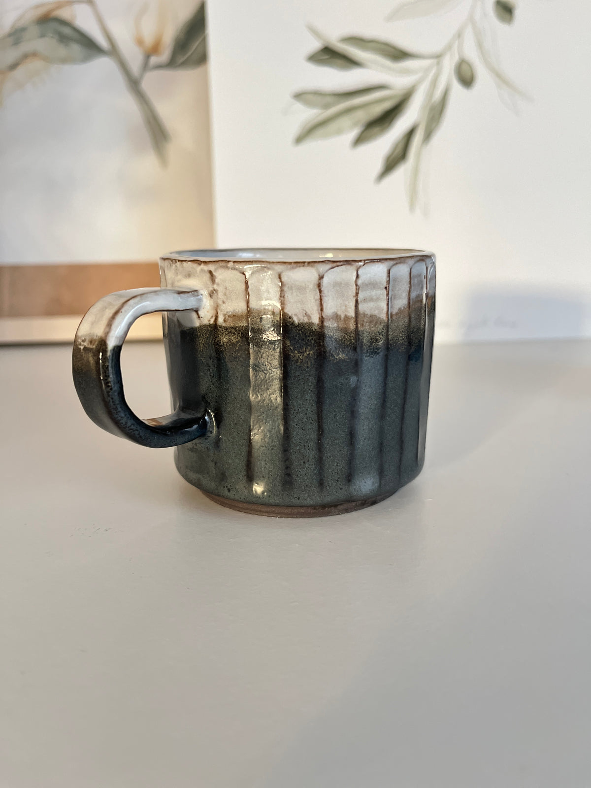 3 Mugs Midnight blue