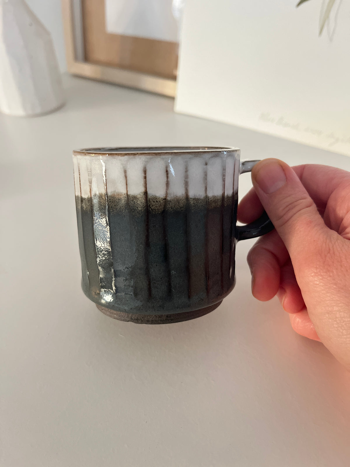 3 Mugs Midnight blue