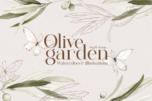 Load image into Gallery viewer, Olive garden watercolors
