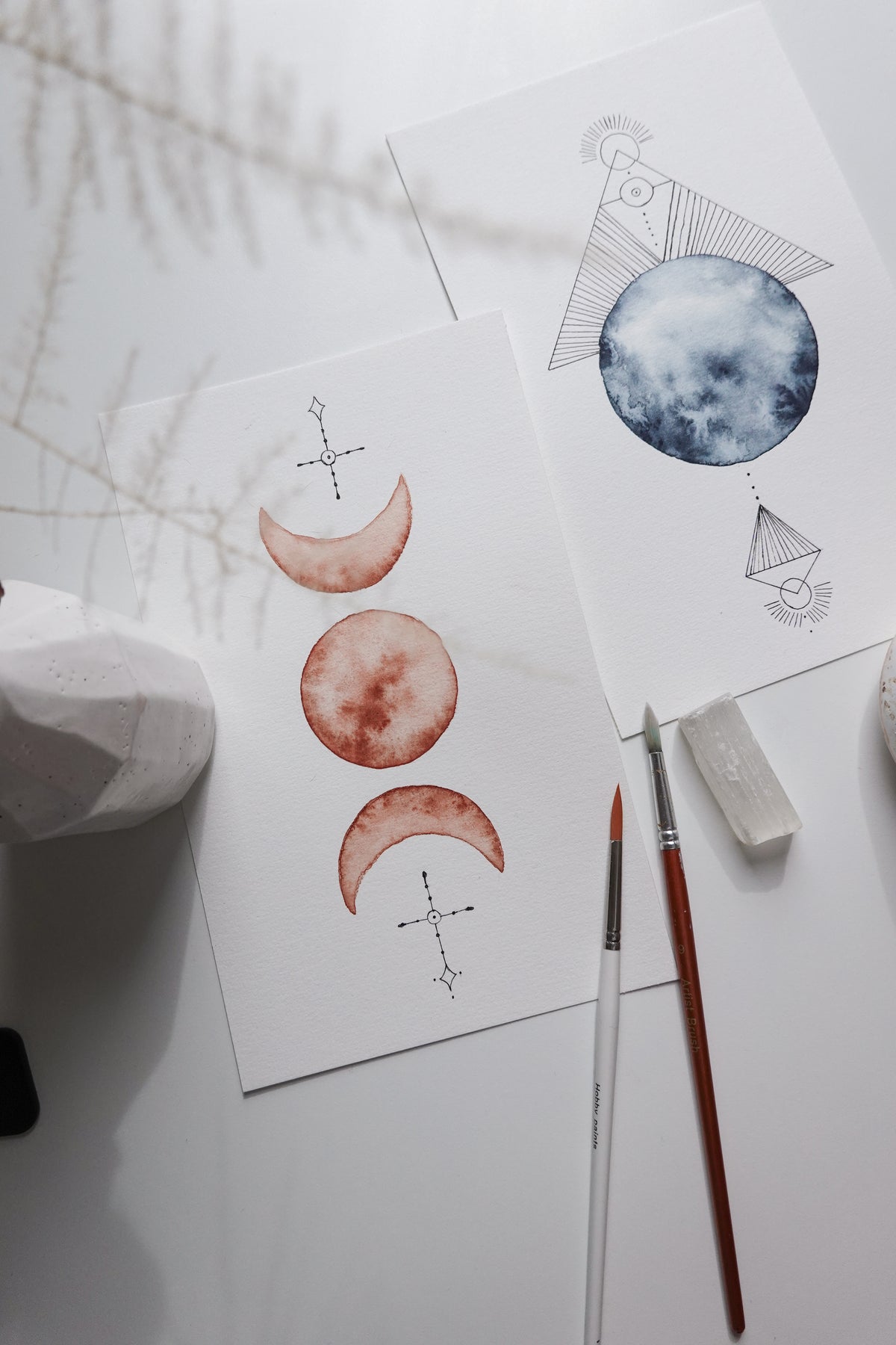 Aquarel Workshop Sacred Moon, Arnhem