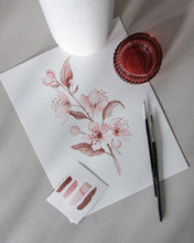 Load image into Gallery viewer, Free watercolor class - Spring Blossom
