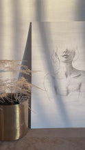 Load and play video in Gallery viewer, Shadows of Her Original Drawing 01
