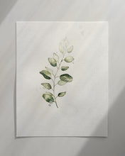 Load image into Gallery viewer, Eucalyptus Original watercolor

