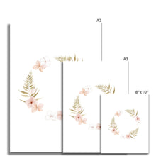 Load image into Gallery viewer, Dried flowers wreath Print
