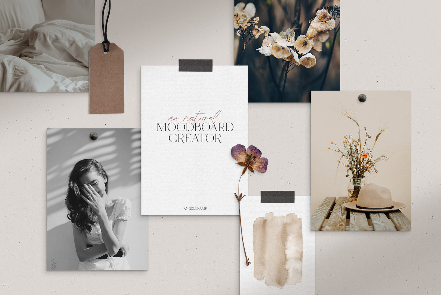 Au naturel moodboard scene creator