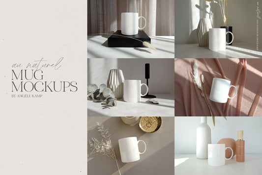AuNaturel mug mockups