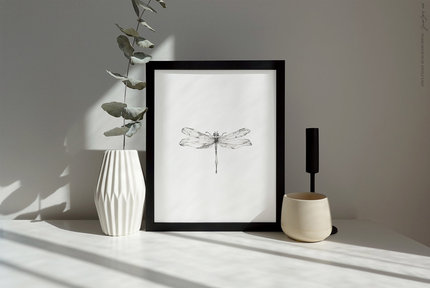 AuNaturel 8x10" frame mockups