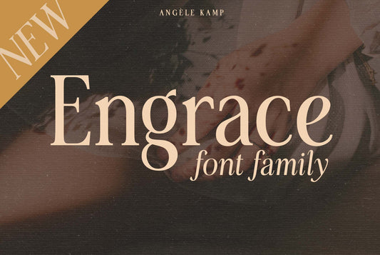Engrace serif font family
