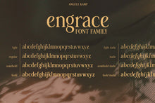 Load image into Gallery viewer, Engrace serif font family
