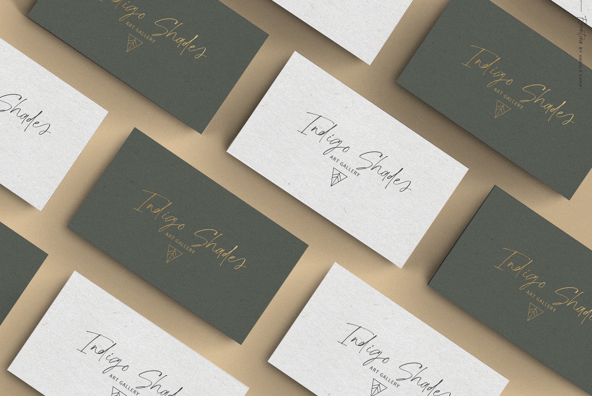 Florentina stylish signature script font by Angele Kamp