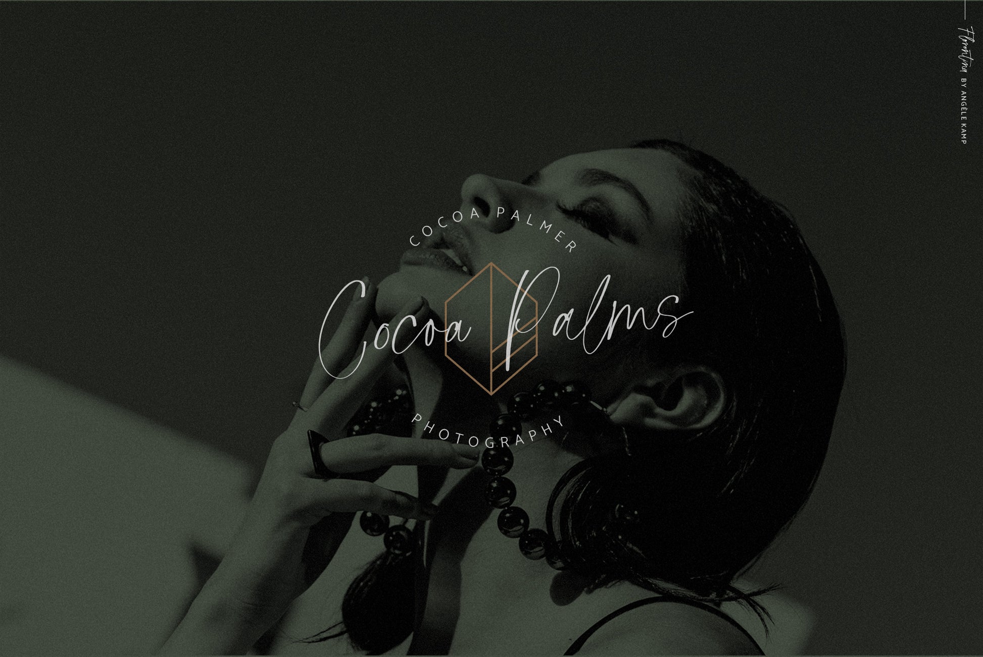 Florentina stylish signature script font by Angele Kamp