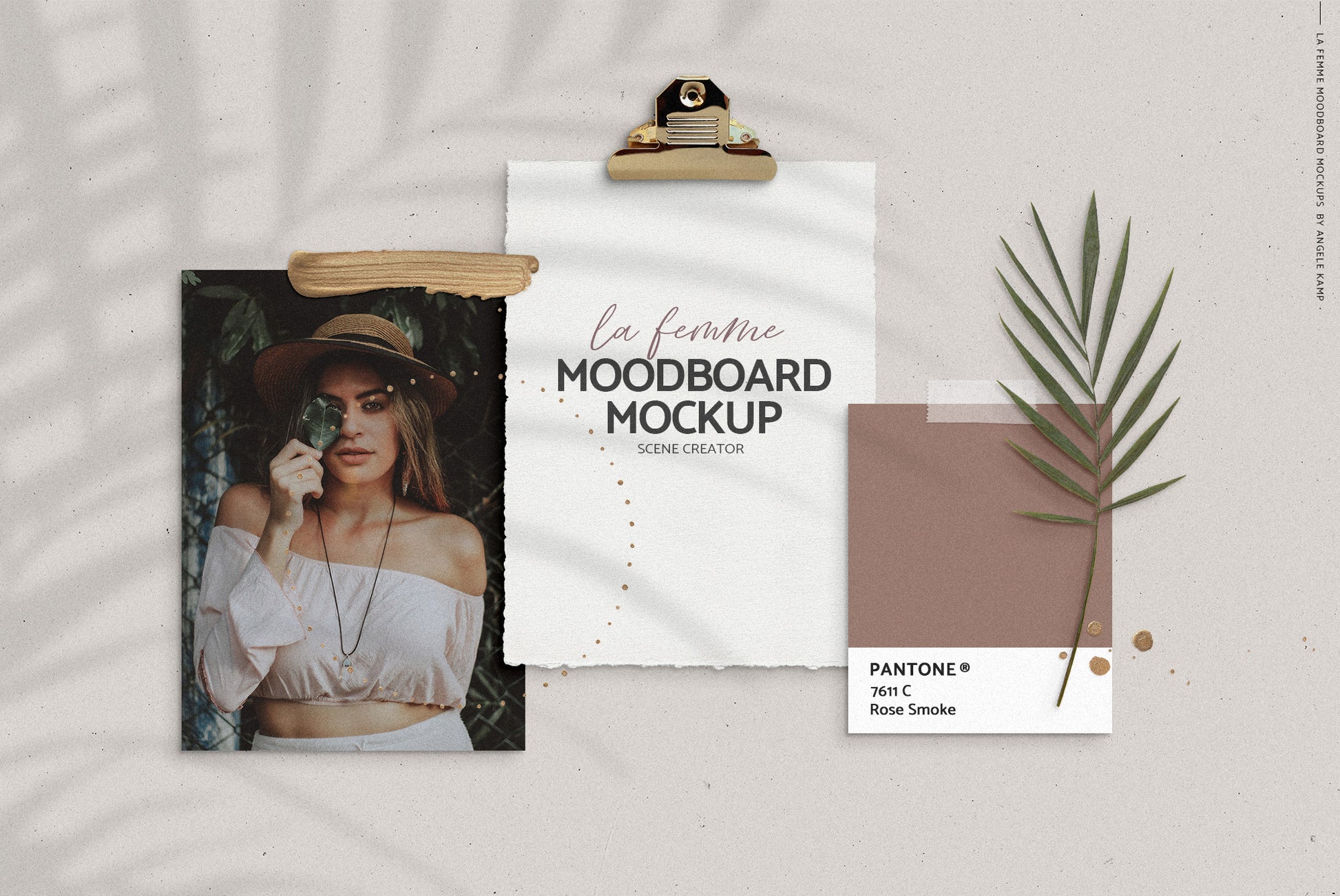 LaFemme moodboard mockups Angele Kamp