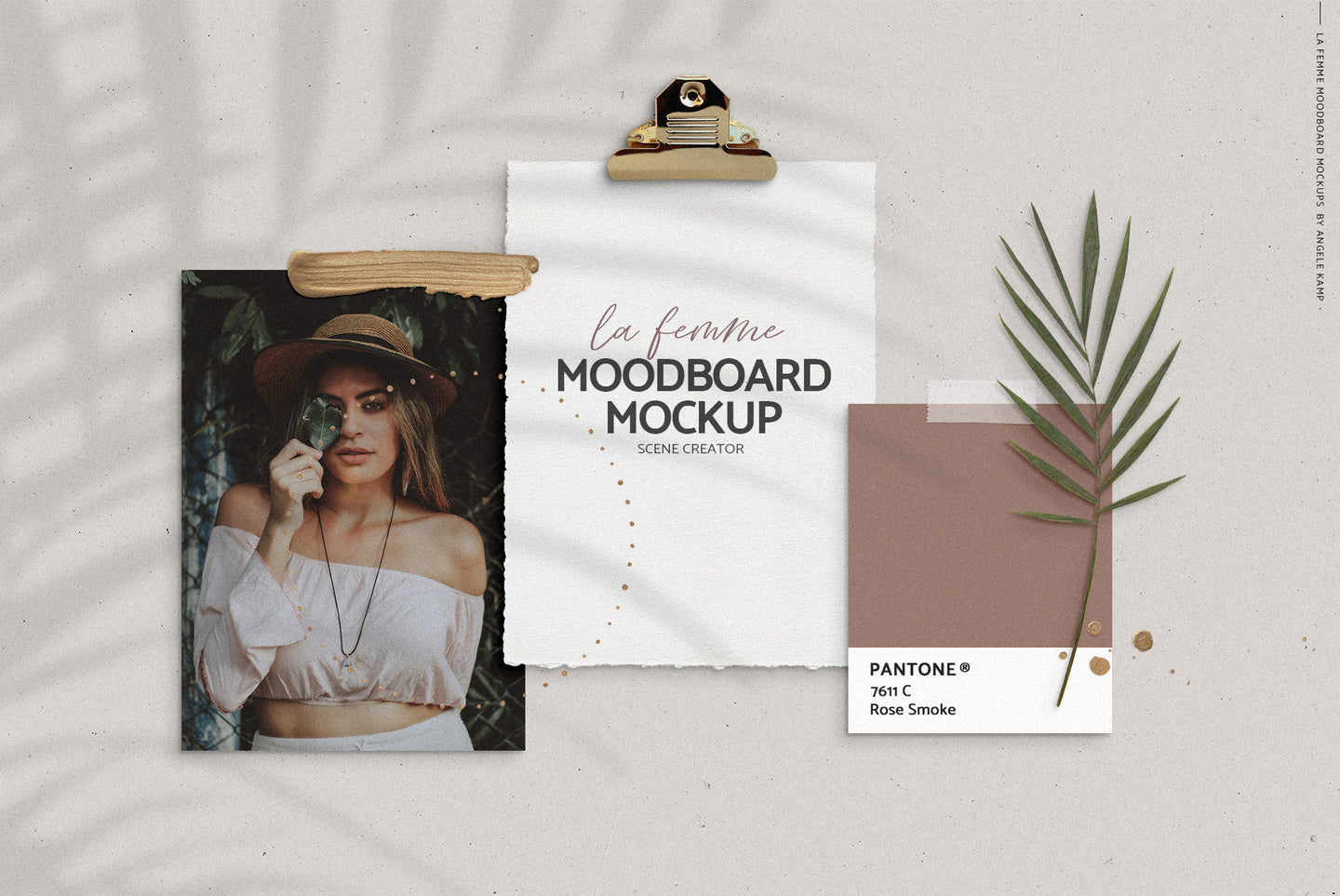 LaFemme moodboard mockups Angele Kamp