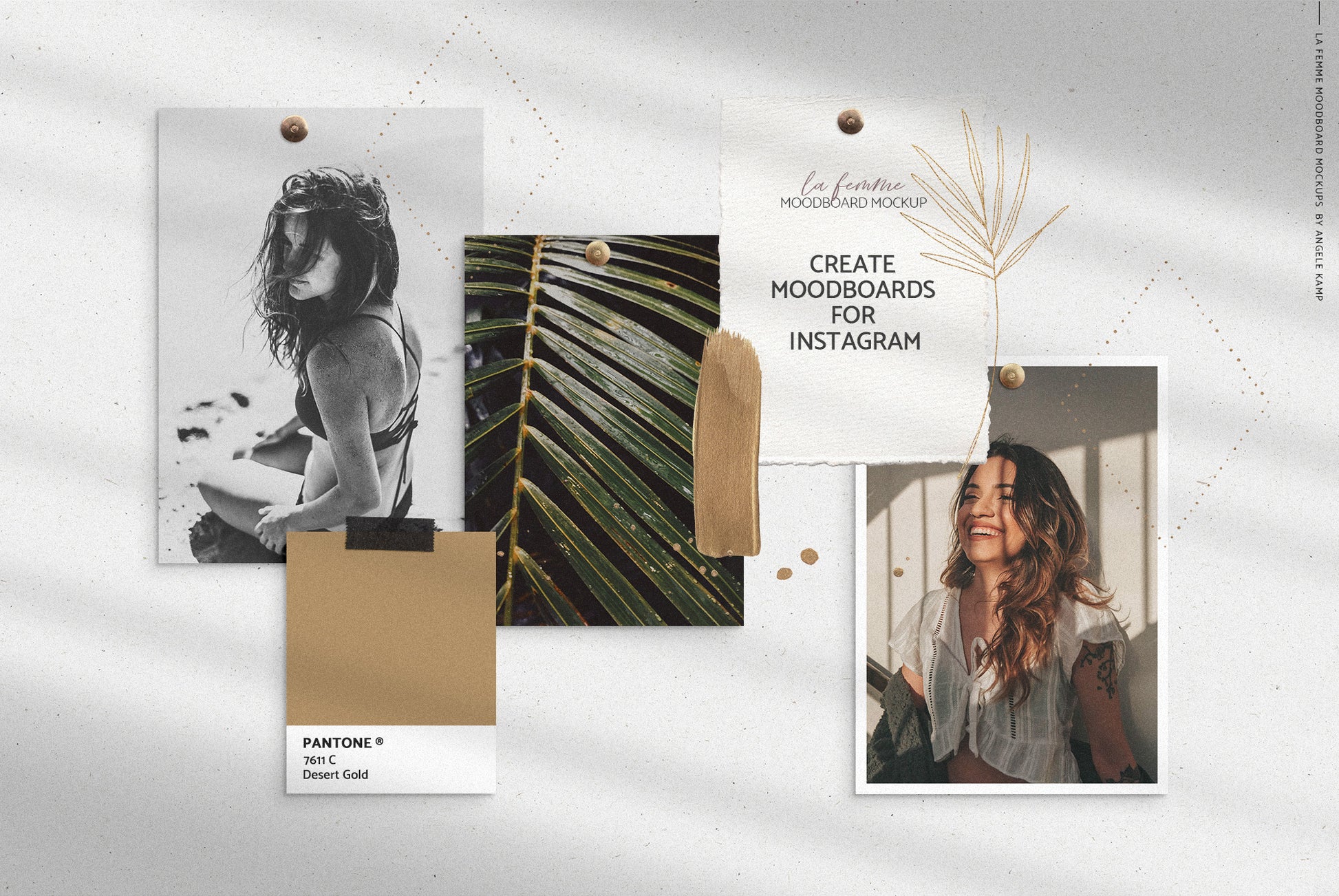 LaFemme moodboard mockups Angele Kamp