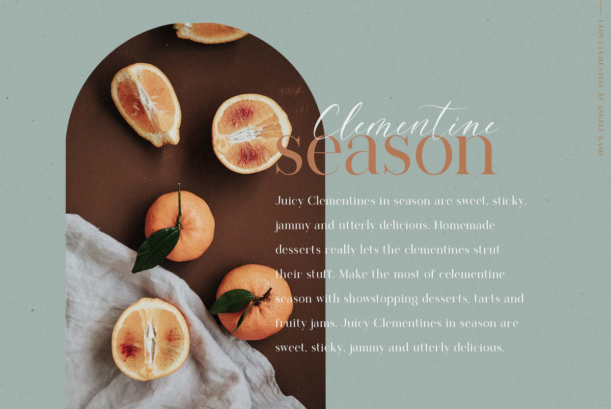 Lady Clementine font duo