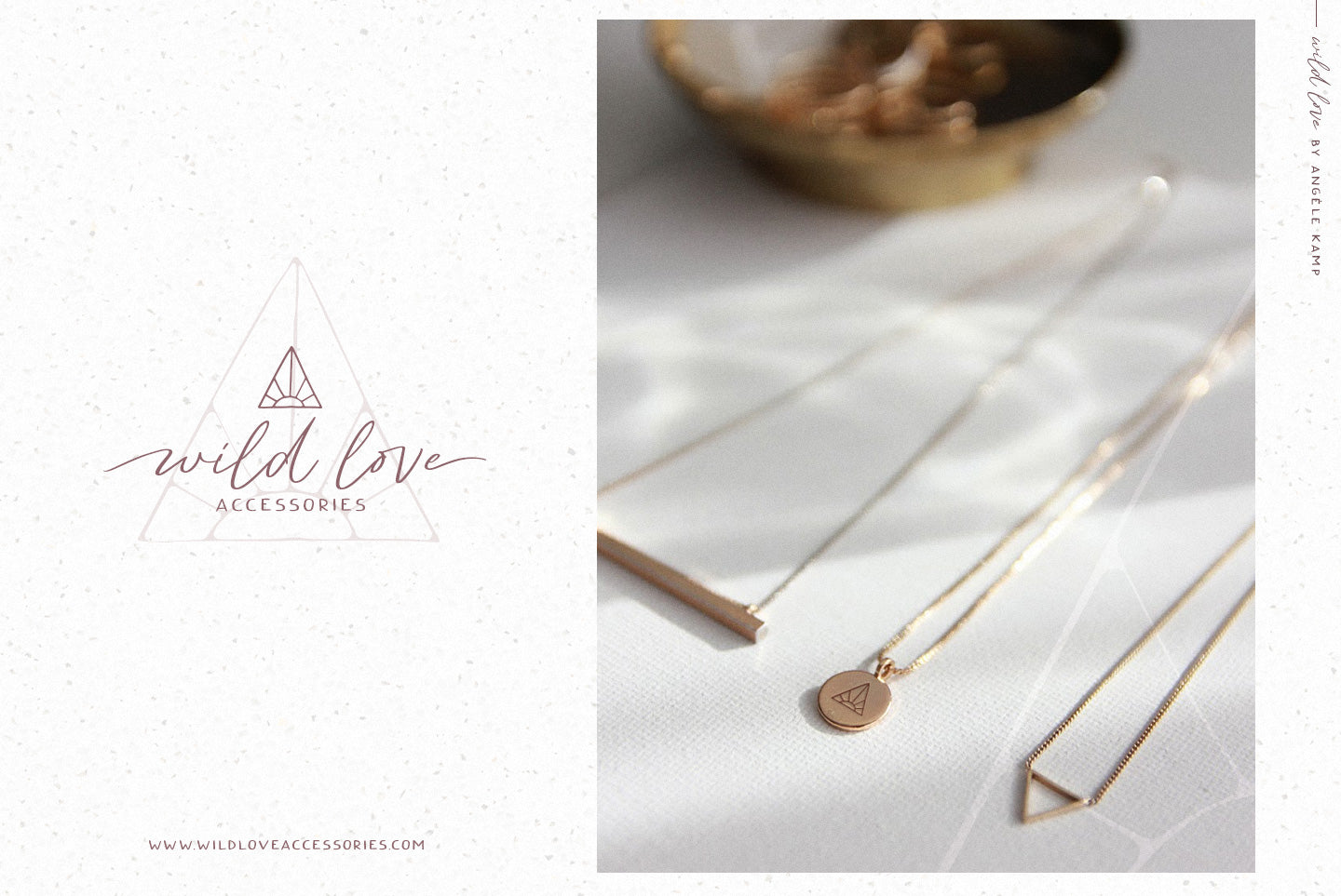Wild Love font & logo collection Angele Kamp