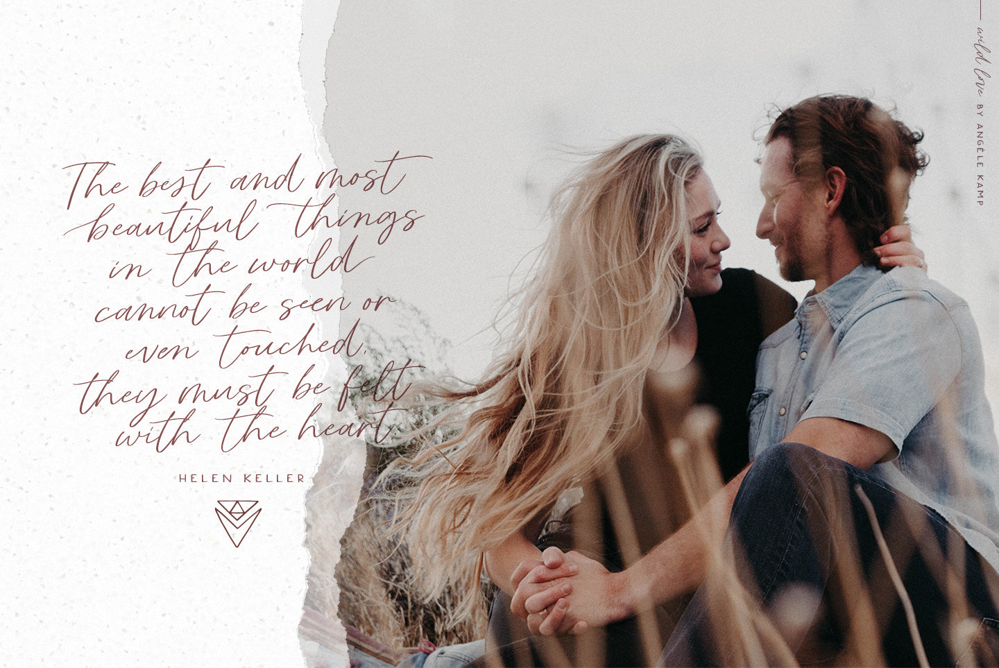 Wild Love font & logo collection Angele Kamp