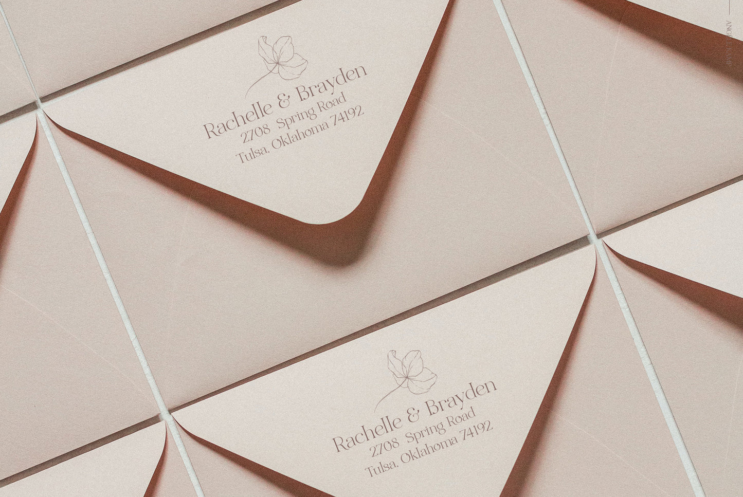 Angele, font family